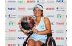 25th Brtish Open women's singles champion Yui Kamiji